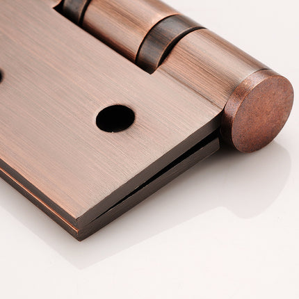 4 Inch Thickened Door Hinge Casement Stainless Steel Hinge Door Loose-leaf Black Gold Wooden Door Folding Hardware Hinge