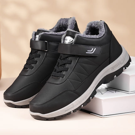 Cotton Shoes 2025 Winter Outdoor Sports Cotton Boots Cross-Border Thickeneded Plush Lining Warm Couple Casual Snow Boots