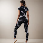 Tie dye navy blue / L