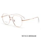 C3 transparent rose gold frame