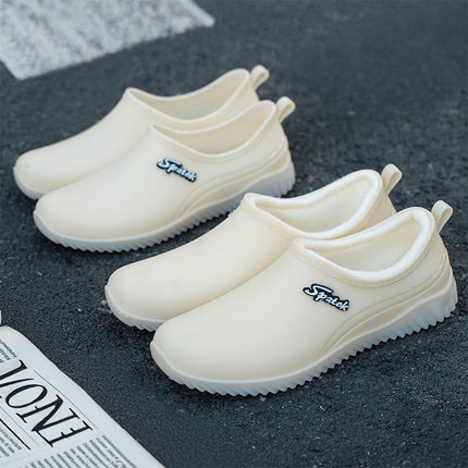 Cross-border new shallow mouth four seasons rain boots women's short tube non-slip waterproof shoes low kitchen work rubber shoes Taobao explosions