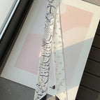 White bow / 90cm