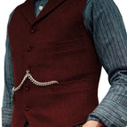 Burgundy (excluding iron chain) / XS