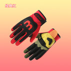 M logo contrasting color model--classic red / S