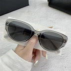 Transparent gray frame black and gray film