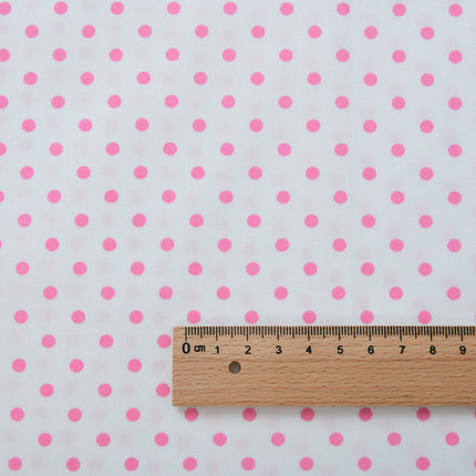 160cm Wide 40-Count Pure Cotton Fabric Baby Bed Sheets Fabric Twill Cotton Handmade DIY Colorful Water Jade Polka Dots