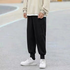 Black regular leggings / M