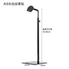 Large D head black Titanium sealing glaze