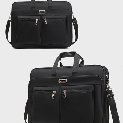 Portable shoulder notebook tablet computer bag 15 inch office travel student printing large capacity wholesale computer bag