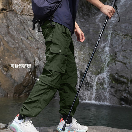 Breathable New Men's American-Style Assault Pants Women's Outdoor Cargo Pants Hiking Waterproof Mountaineering Pants Quick-Drying Pants Climbing Sports