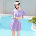 8829 one piece-purple (quick-drying fabric) / S recommendation 35-42.5kg