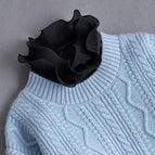 Black Wavy Collar Lace