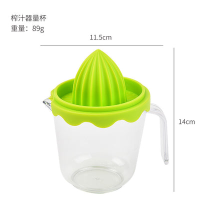 Multifunctional Lemon Manual Juicer with Measuring Cup Easy to Clean Orange Fruit Juicer Juicer Lemon Press