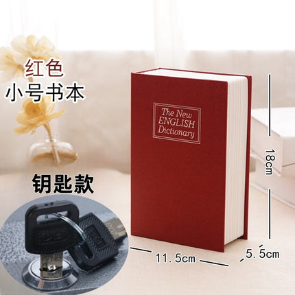 Book Safe Piggy Bank Large Password Box with Lock Banknote Piggy Bank Child Cute Creative Birthday Gift
