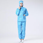 Blue [hooded split clothing]] / XXXL
