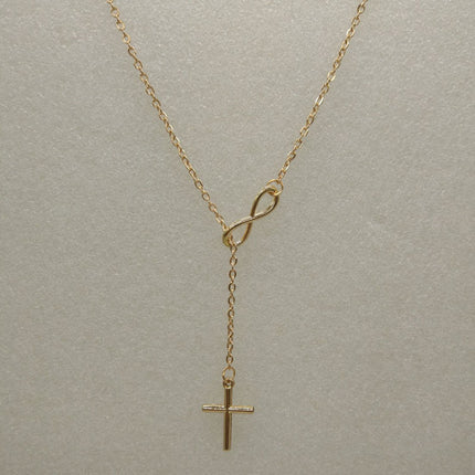 Vintage Simple Lucky Number 8 Cross Short Necklace Owl Ship Anchor Bird Necklace Jewelry Wholesale