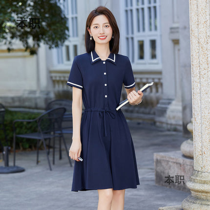[Kindergarten Teachers' Work Clothes] Female Summer Student Clothes dress Young Women's Clothing College Style Kindergarten Teachers' Early Education Clothing