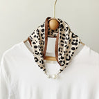 Leopard print / Peanut buckle-55cm