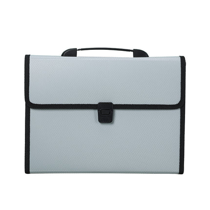Large Capacity Portable Folder Test Paper Storage Folder Data File Briefcase a4 Multi-Layer Diamond Organ Bag