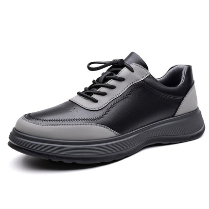 Sports Shoes 2026 New Trendy Genuine Leather Lightweight Soft-Soled Soft-Surface Casual Shoes for Men, Students, Running, Outdoor Men's Shoes
