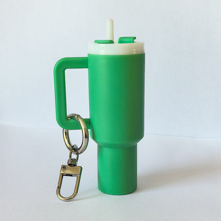 Cross-border New Product Stanley Stanley Keychain Pendant Ice Cup Keychain Can Hold Lipstick Backpack Hanging