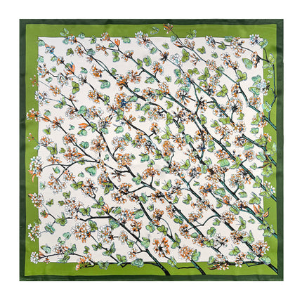 Collection of Silk Scarves Hangzhou Silk Mulberry Silk Fashion All-match Silk Crepe Satin High-end Gift for Mom