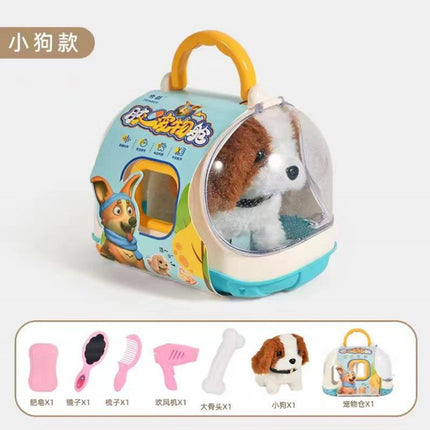 Cross-border Electric Puppy Plush Toy Children's Simulation Pet Sonic Doll Baby Doll Gift Wholesale