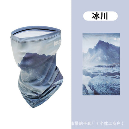 Sun protection oversleeve men's and women's summer Thin Ice Silk outdoor sports UV protection arm cover outdoor riding driver