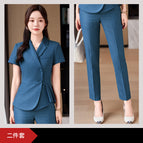 Blue suit + pants / S