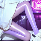 Purple / Export style long knee socks ( 70-140kg )