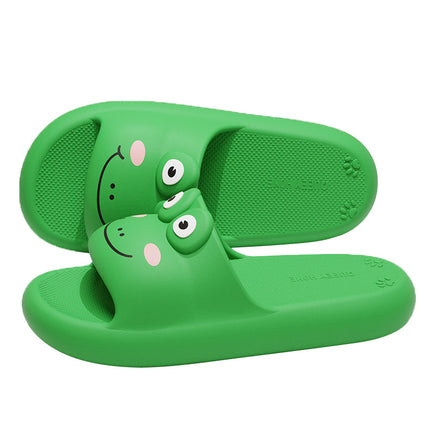 Indoor Home Slippers Student Lovers Dormitory Eva Anti-odor Bathroom Non-slip Cartoon Cute Household Slippers