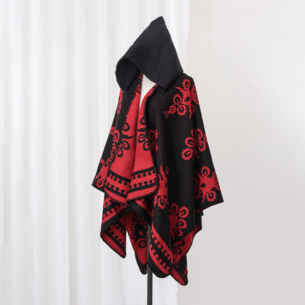 Ethnic Style Shawl Cape for Women, Suitable for Outdoor Wear, Yunnan Lijiang Xinjiang Xizang Travel Photography, Stylish Scarf for Women
