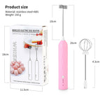 Double-stick milk bubble charger (pink)