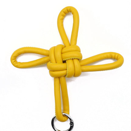 New Hand-woven Ruyi Knot Keychain Chinese Knot Car Bag Hanging Chain Accessories Keychain Hanging Ornaments