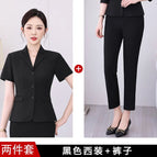 Black suit + 9-point pants / S