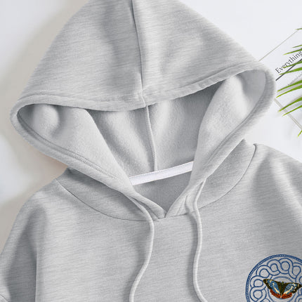 Fashion Joker Hoodie Small Pattern Print