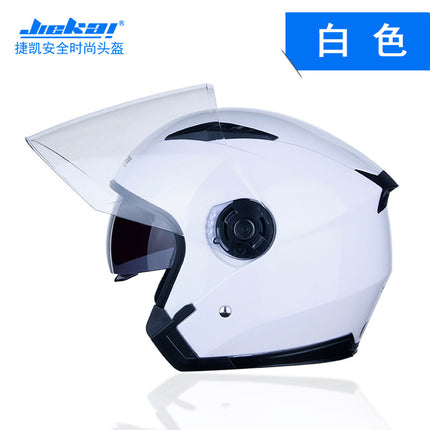 Cross-border electric car helmet half-helmet four-season general-purpose men's and women's half-covered helmet (foreign trade model)