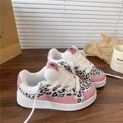 Original Korean-style Xiaozhong Blueberry Bread Shoes Women's Ins Trendy 2025 Spring New All-match Casual Sneakers for Students