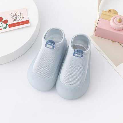 2024 Spring New Children's Floor Socks and Shoes Anti-Falling Soft Sole Baby Toddler Shoes Indoor Knitted Socks and Shoes