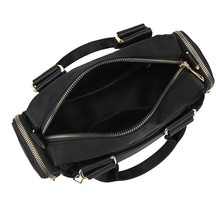 Factory Direct Sales, Cross-Border Supply, Korean-Style Nylon Waterproof Multi-Pocket Tote Crossbody Pillow Bag for Women, Versatile Business Use