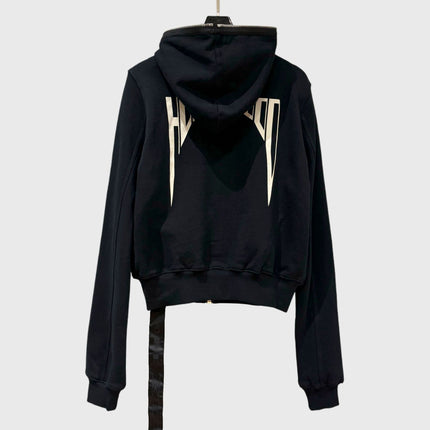Women's Hoodie Jacket 2026 New Dark Style Heavy-Duty Hooded Trendy Brand Print Zip-Up Hoodie Jacket