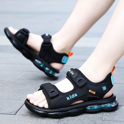 Sandals for Men 2025 New Summer Style Big Kids Air-Cushioned Beach Shoes for Teenagers and Middle School Students Outdoor Sports Sandals