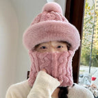 Twist fur ball [pink] / One size fits all