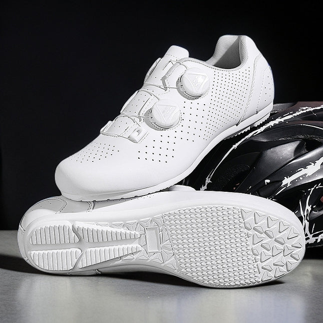 Cross-border foreign trade bicycle shoes cycling shoes men and women road bike lock shoes mountain bike booster shoes hard bottom wholesale