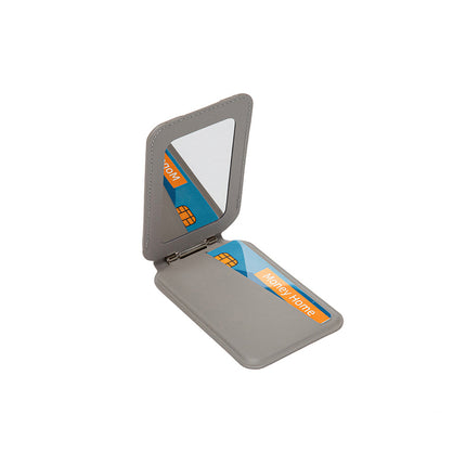 Rotating Mirror Magnetic Card Holder Suitable for iPhone 16 Series, Foldable Mirror with Super Strong Magnet, Cross-Border Gift Exclusive