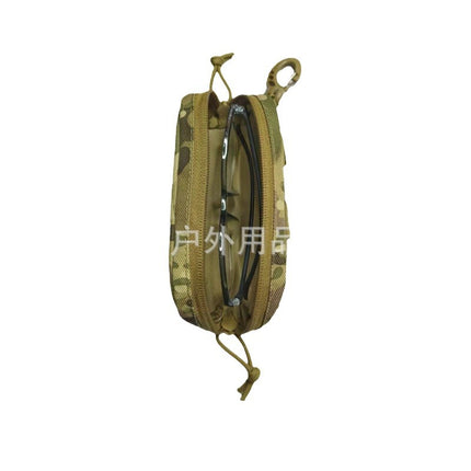 Tactical Glasses Case Molle Module Cycling Security Adventure Rescue Glasses Protection Bag Camouflage Protection Outdoor