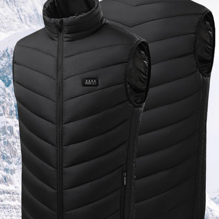 New Smart Heating Vest Dual-Control Constant Temperature Warm Outdoor Heating Clothing for Men and Women, Cold-Proof and Warm Electric Heating Vest for Women