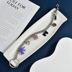 White k black butterfly chain