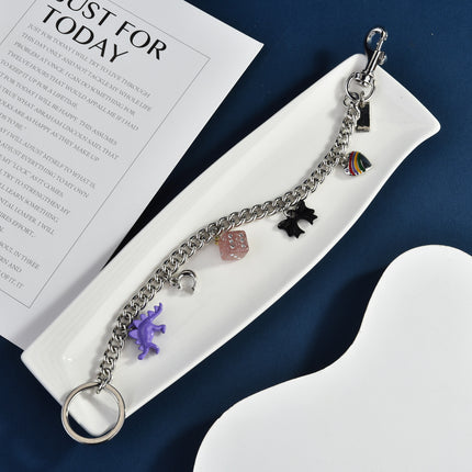 Summer All-match Ins Bag Pendant Women's Cross-border Popular New Fashion Chain Crossbody Internet Celebrity Square Bag Chain