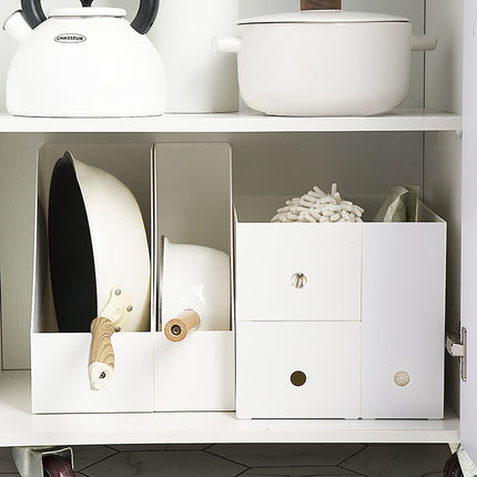 Desktop Storage Box Kitchen Cabinet Sink Tableware Chopsticks Cosmetics Sundries Station Stationery Books Snacks